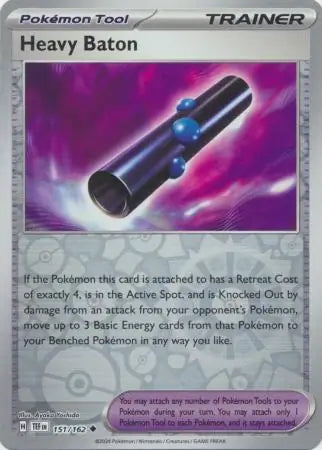 Temporal Forces Heavy Baton #151/162 reverse holo